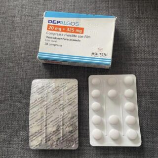 Depalgos 20 mg + 325 mg