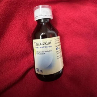 Thiocodin 100ml syrup Bottle
